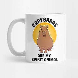 Capybaras are my spirit animal Mug